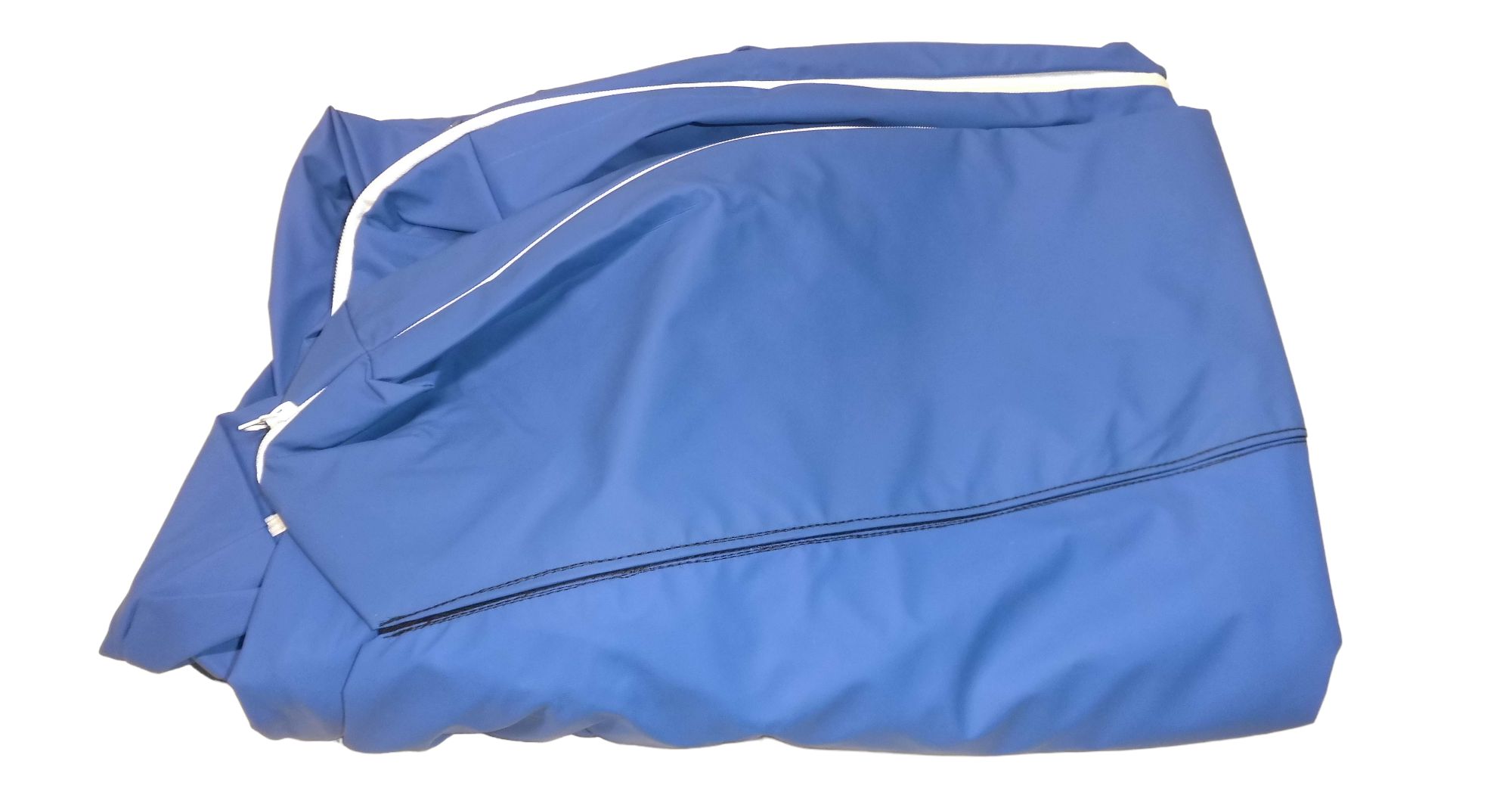 PU-Bezug blau, 4-geteilt mit Reißverschluß  für Matratze NOVO CE 400/440